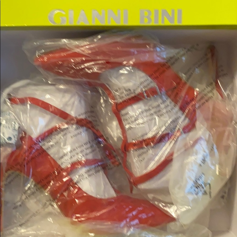 Gianni Bini Lipstick Red High Heels